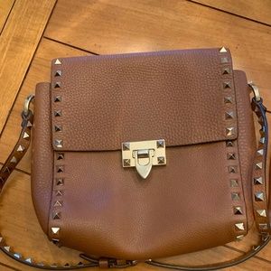 Valentino Leather Rockstud Crossbody